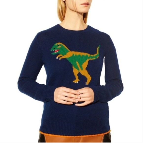 coach sweater dinosaur
